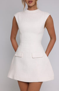Ottoline Mini Dress – Ivory
