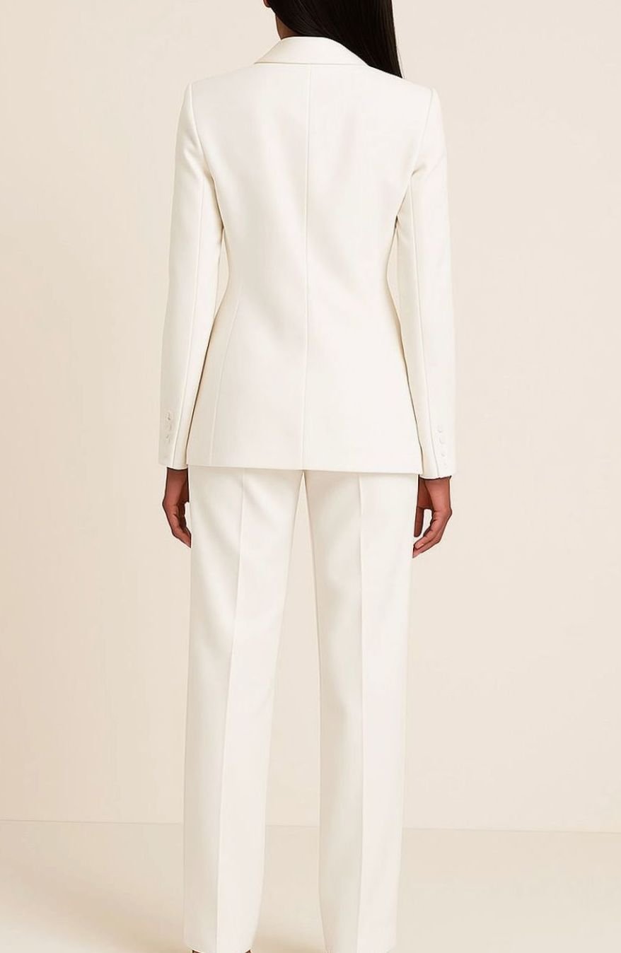 Hannah | Women's Elegant One Button Blazer and Trouser Suit Set