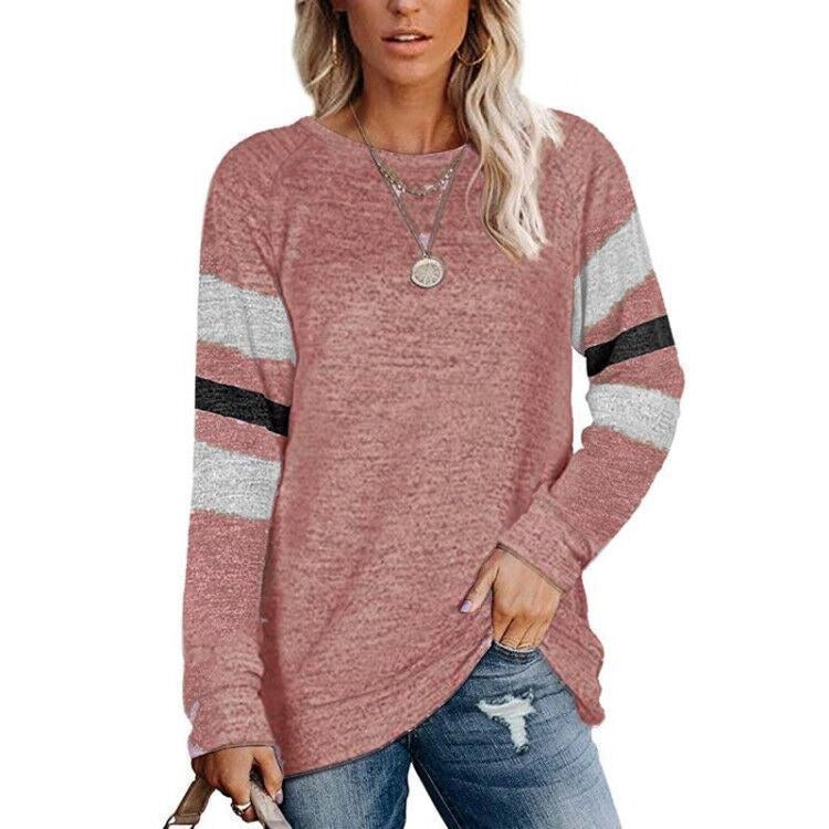 Blythe Casual Sweater with Oversized in Blue
