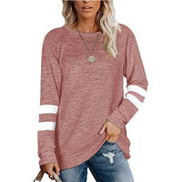 Blythe Casual Sweater with Oversized in Pink