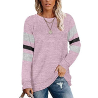 Blythe Casual Sweater with Oversized in Ziegelrot