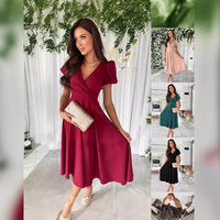 Blythe Elegant Midi Dress