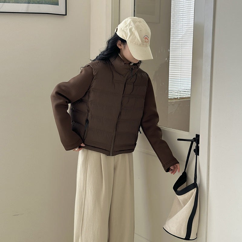 Blythe Jacket with Pockets in Kastanienbraun