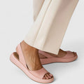 Bondi Women's Peep Toe Slingback Flatform Sandals