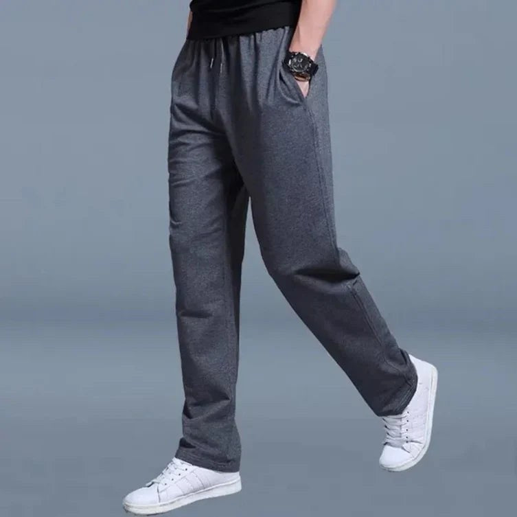 Boris Comfortable Joggers in Dark Grey