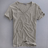Boris Cotton T-Shirt in Grey
