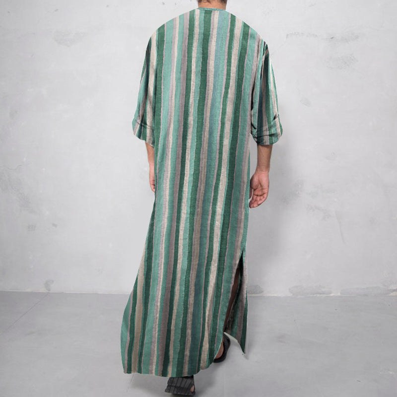 Boris Relaxed Linen Set with Button Front and Pockets