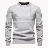 Boris Sweater in Light Grey