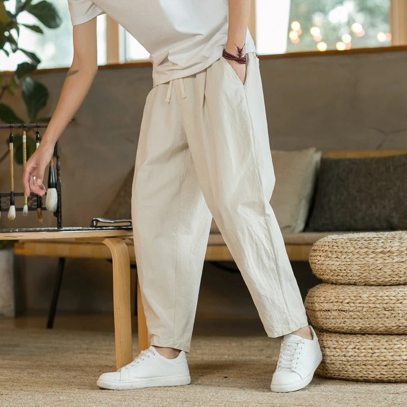 Boris Trousers in Beige