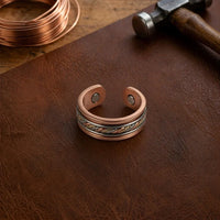 Noble Braid Copper Ring