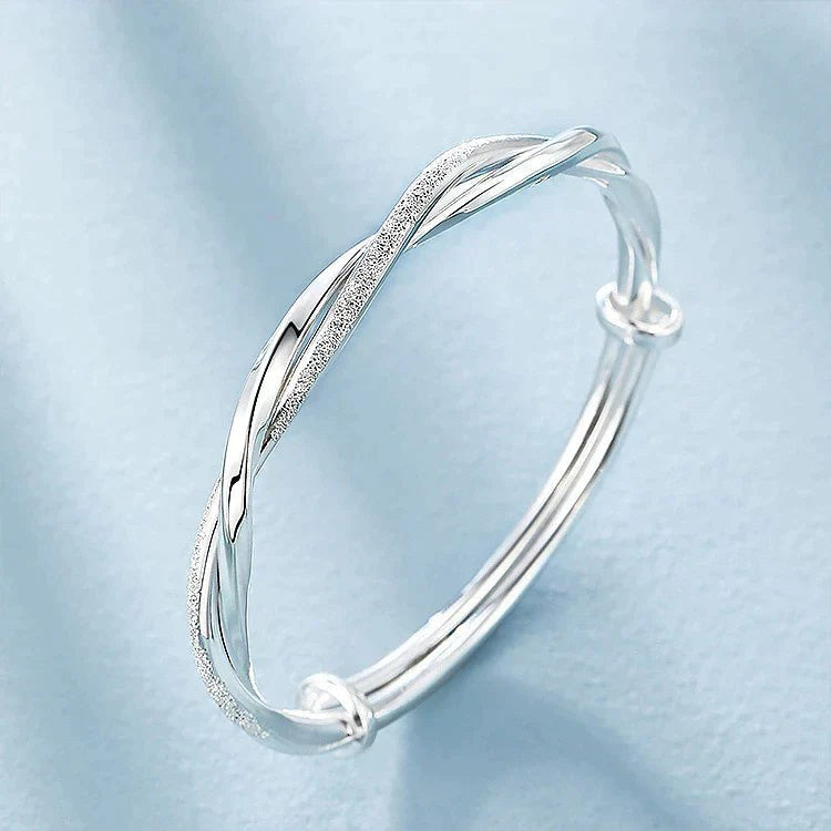 Braided Silver Bracelet