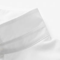 Brennie Women's White Oversized Button-Down Blouse