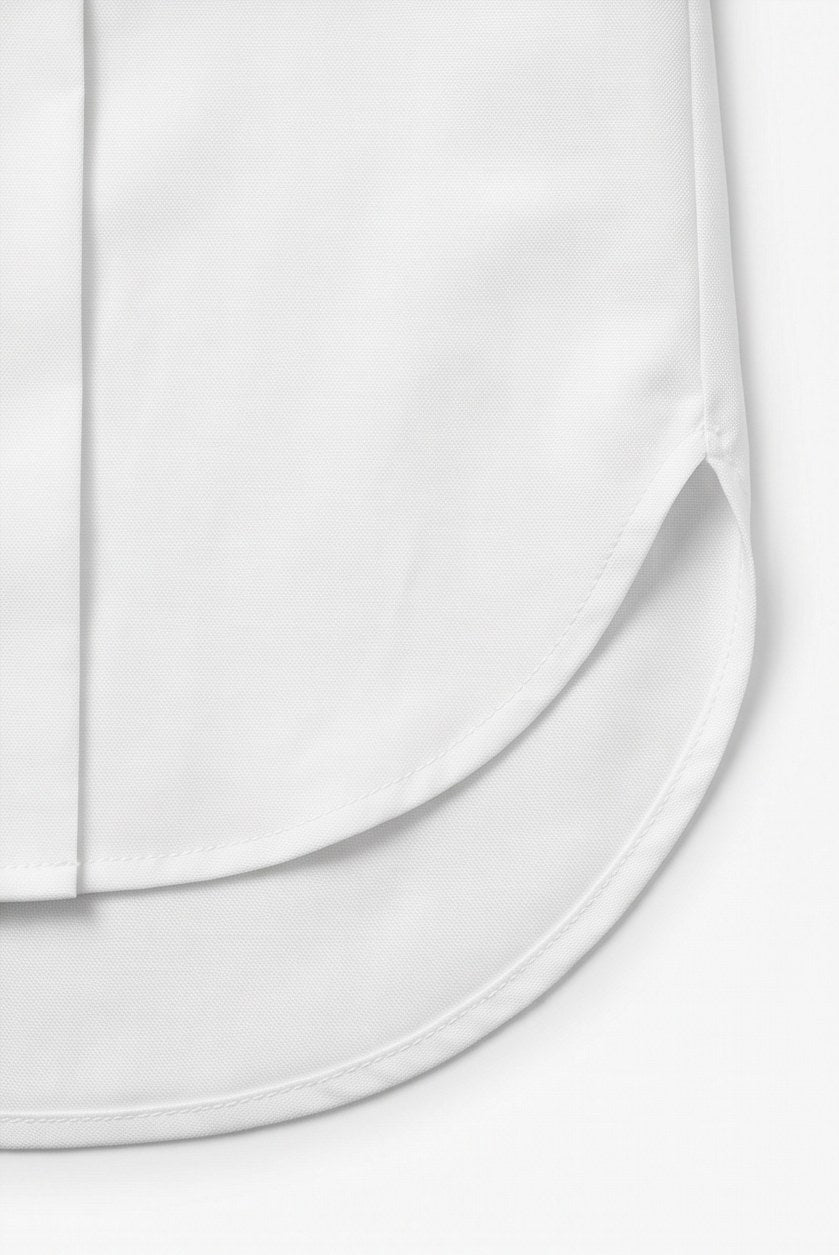 Brennie Women's White Oversized Button-Down Blouse
