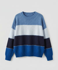 Briar Comfortable Sweater in Blue