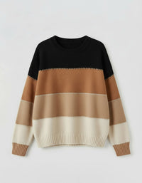 Briar Comfortable Sweater in Brown