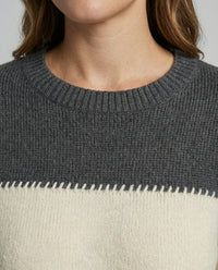 Briar Comfortable Sweater in Grey