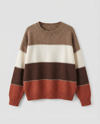 Briar Comfortable Sweater in Red