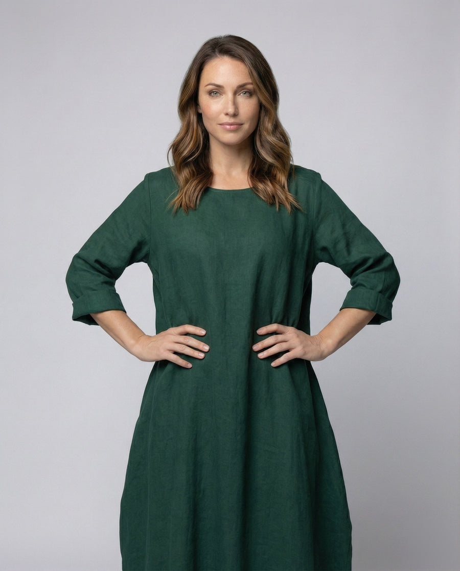 Briar Dress with Side Pockets and Pockets