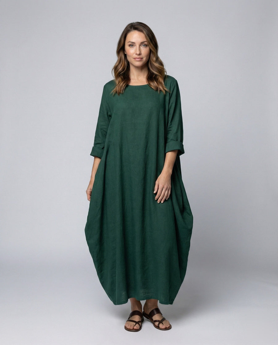 Briar Dress with Side Pockets and Pockets