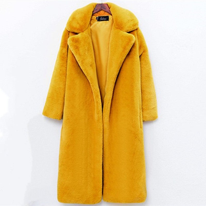 Briar Elegant Coat in Yellow