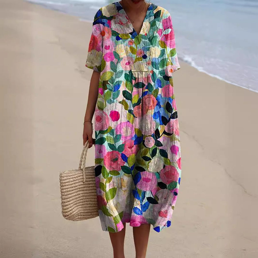 Briar Summer Dress in Blumen