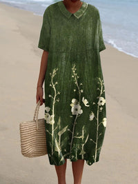 Briar Summer Dress in Green