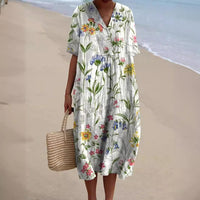 Briar Summer Dress in White