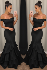 Lillian Off-Shoulder Mermaid Gown
