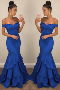Lillian Off-Shoulder Mermaid Gown