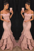 Lillian Off-Shoulder Mermaid Gown