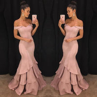 Lillian Off-Shoulder Mermaid Gown