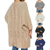 Bridget Casual Knit Poncho
