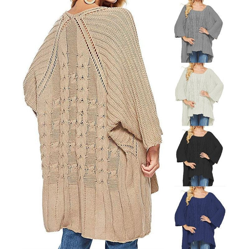 Bridget Casual Knit Poncho