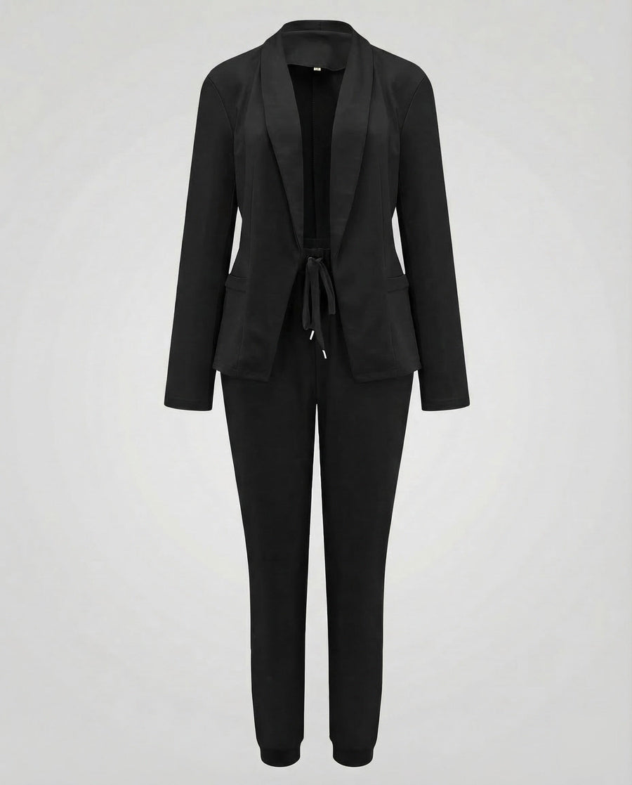 Bridget Casual Suit in Black