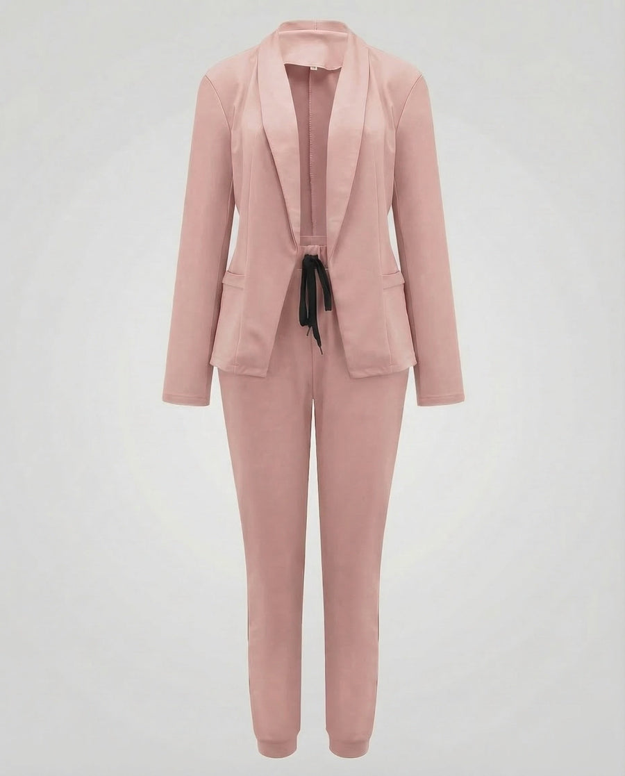 Bridget Casual Suit in Pink