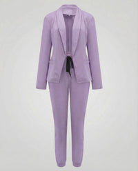 Bridget Casual Suit in Purple