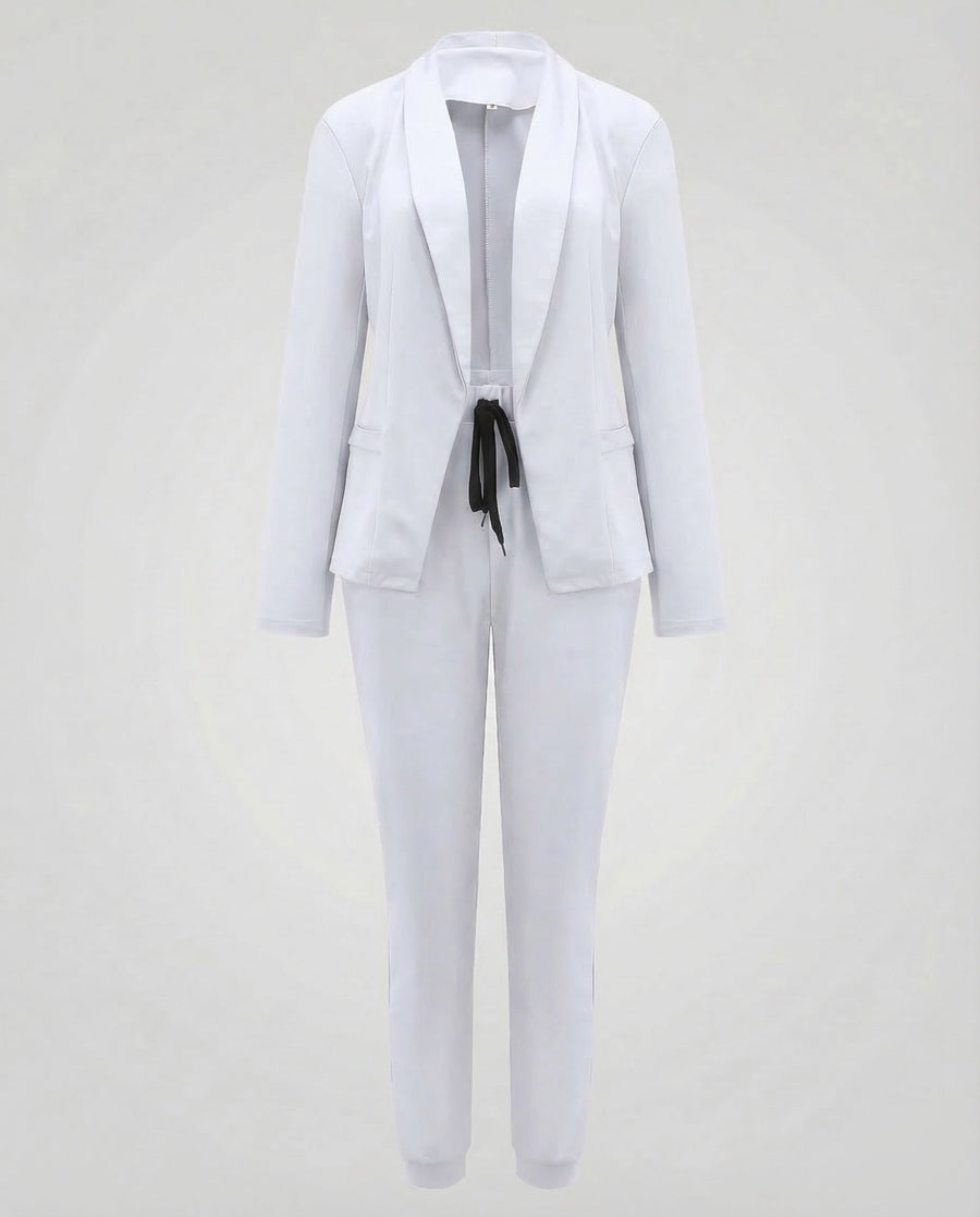 Bridget Casual Suit in White