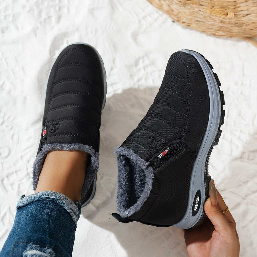 Bridget Warm Boots in Black