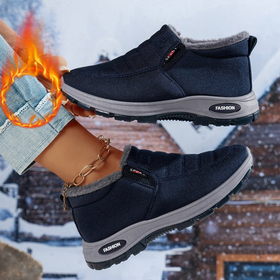 Bridget Warm Boots in Blue