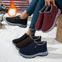 Bridget Warm Boots in Red