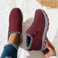 Bridget Warm Boots in Red
