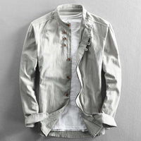 Brielle Comfortable Shirt in Grey