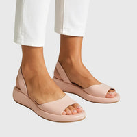 Briony Women's Open Toe Slide Sandals in Pink