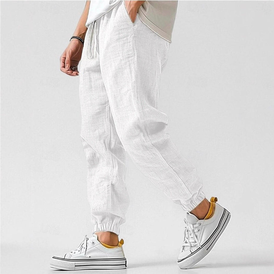 Bruno Comfortable Bag with Elastic Waist and Pockets in White