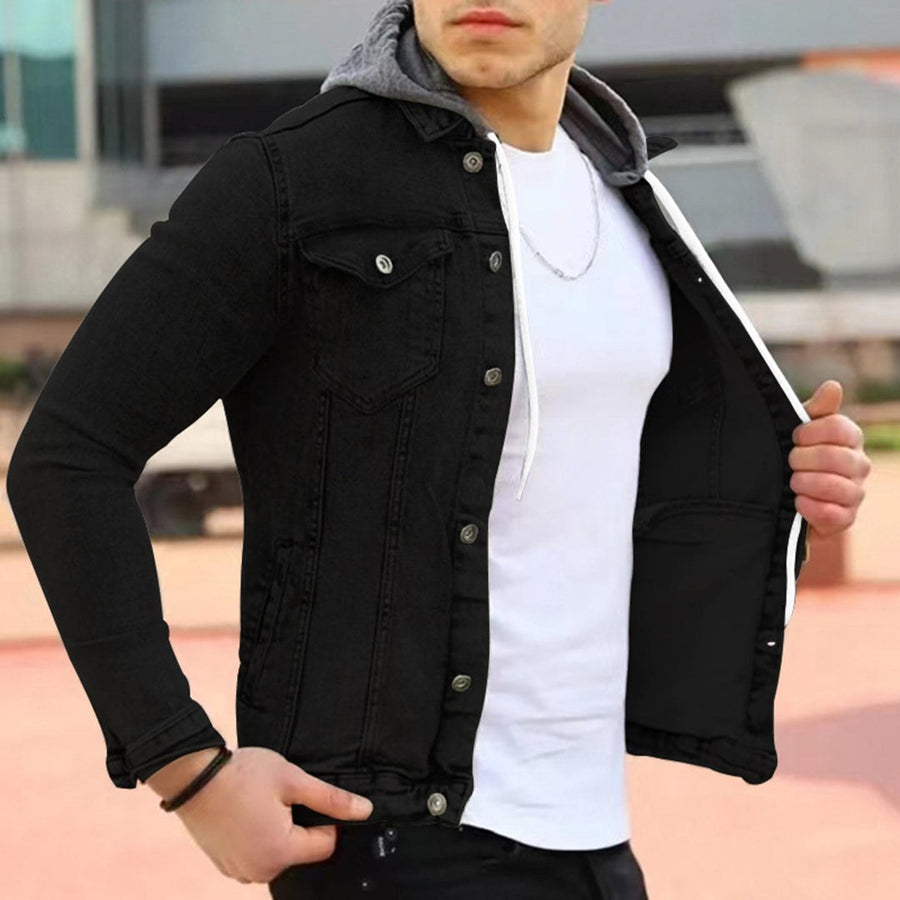 Bruno Denim Shirt with Hood