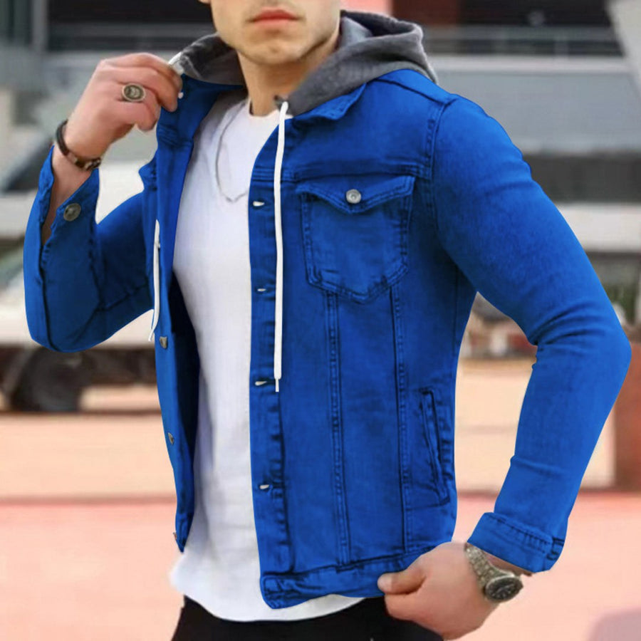 Bruno Denim Shirt with Hood