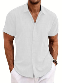 Bruno Linen Shirt in White