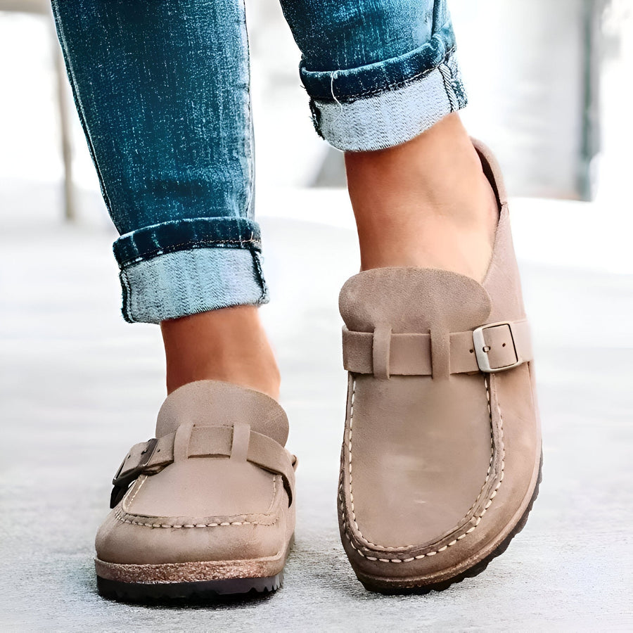 Bruno Orthopaedic Sandals in Khaki
