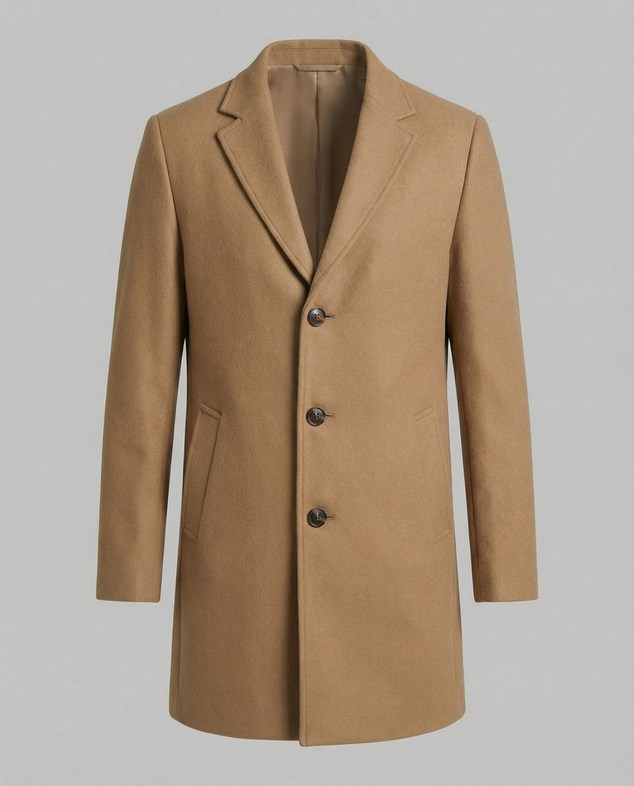 Bruno Trench Coat in Coffee