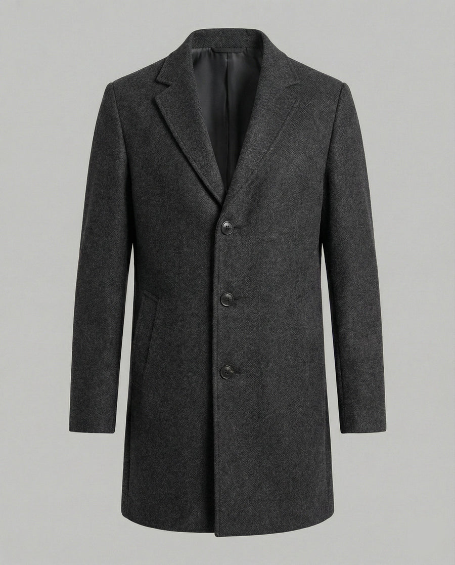 Bruno Trench Coat in Grey